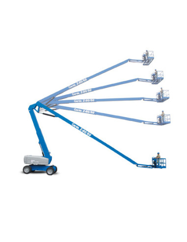 plataforma articulada diesel de 26 metros de altura de trabajo